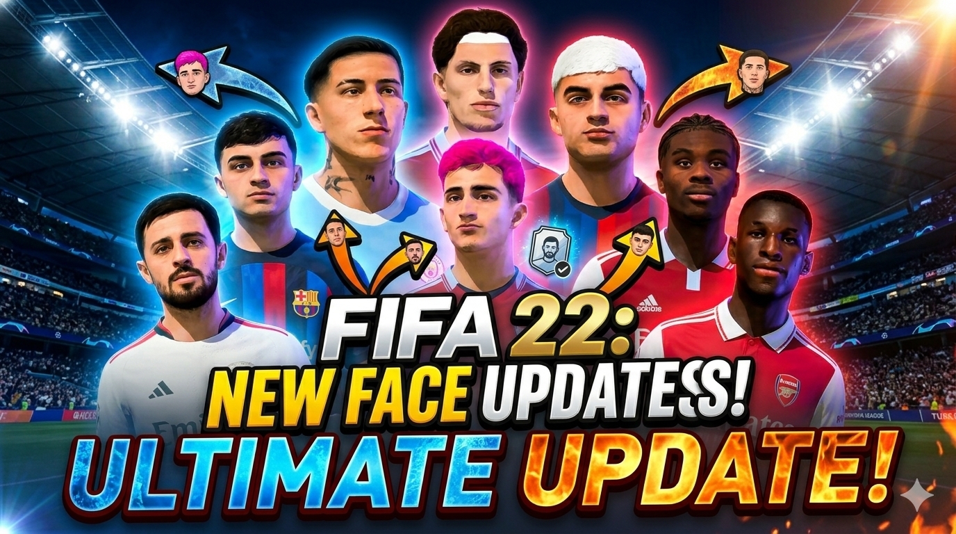 FIFA 22 PLAYERS FACE PACK
