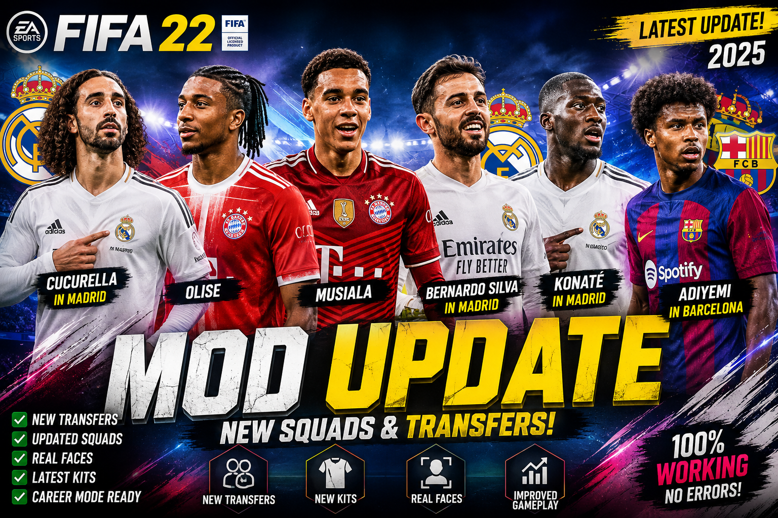FIFA 22 latest mod update